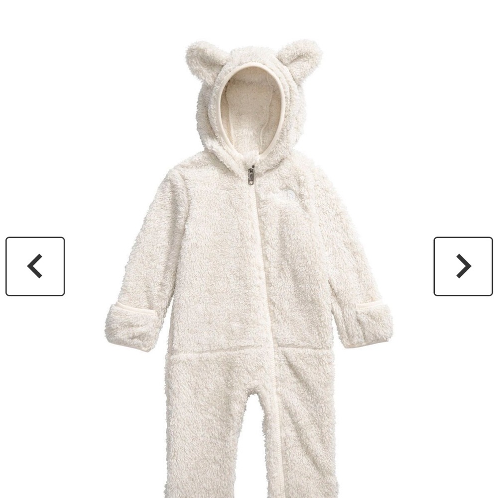The North Face
Campshire One-Piece Suit Infant
 Hooded Onesie Bear Ears 9-12 mo